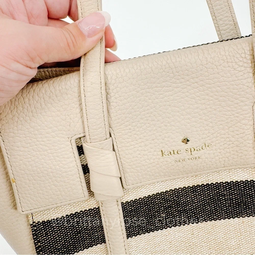 KATE SPADE Daniels Drive Fabric Small Abigail Satchel